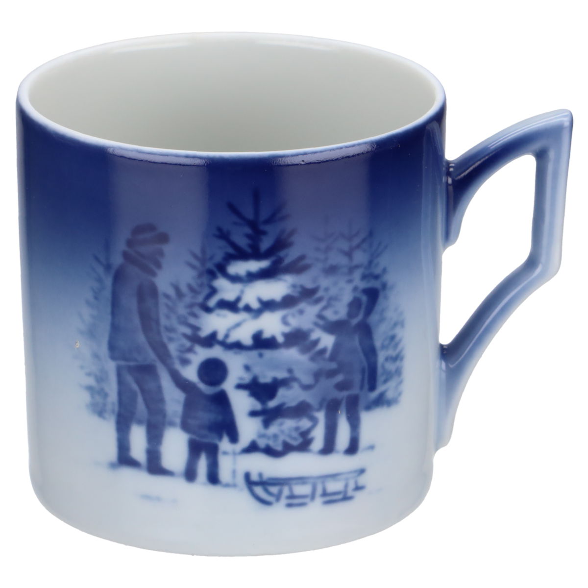 Kaffeetasse mit Untere - Choosing the Christmas Tree 1979