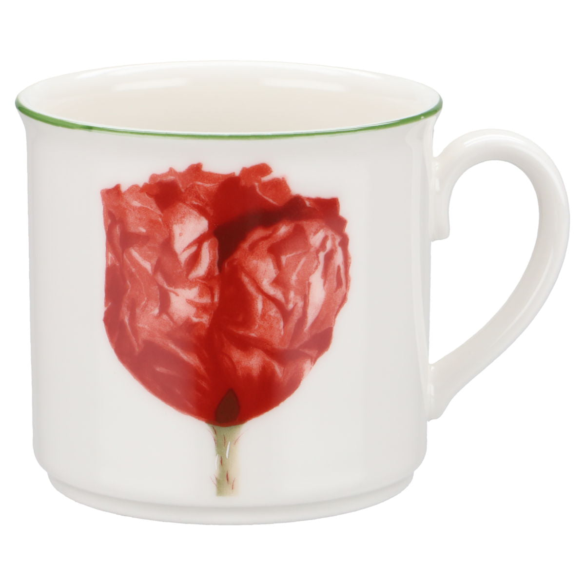 Kaffeetasse Mohn