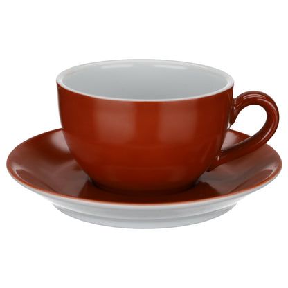 Kaffeetasse mit Untere Cappuccino Braun