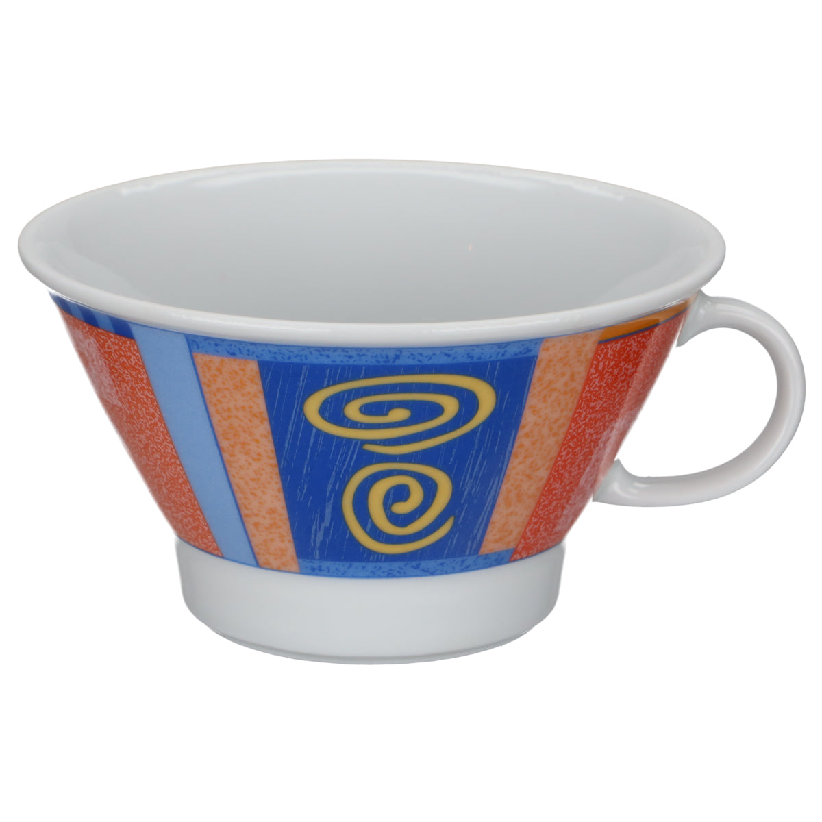 Teetasse gelbe Kreise